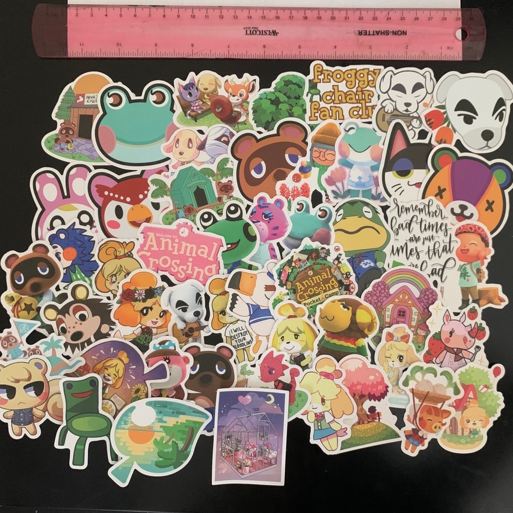 BOGO 50% OFF! 5 Animal Crossing Stickers